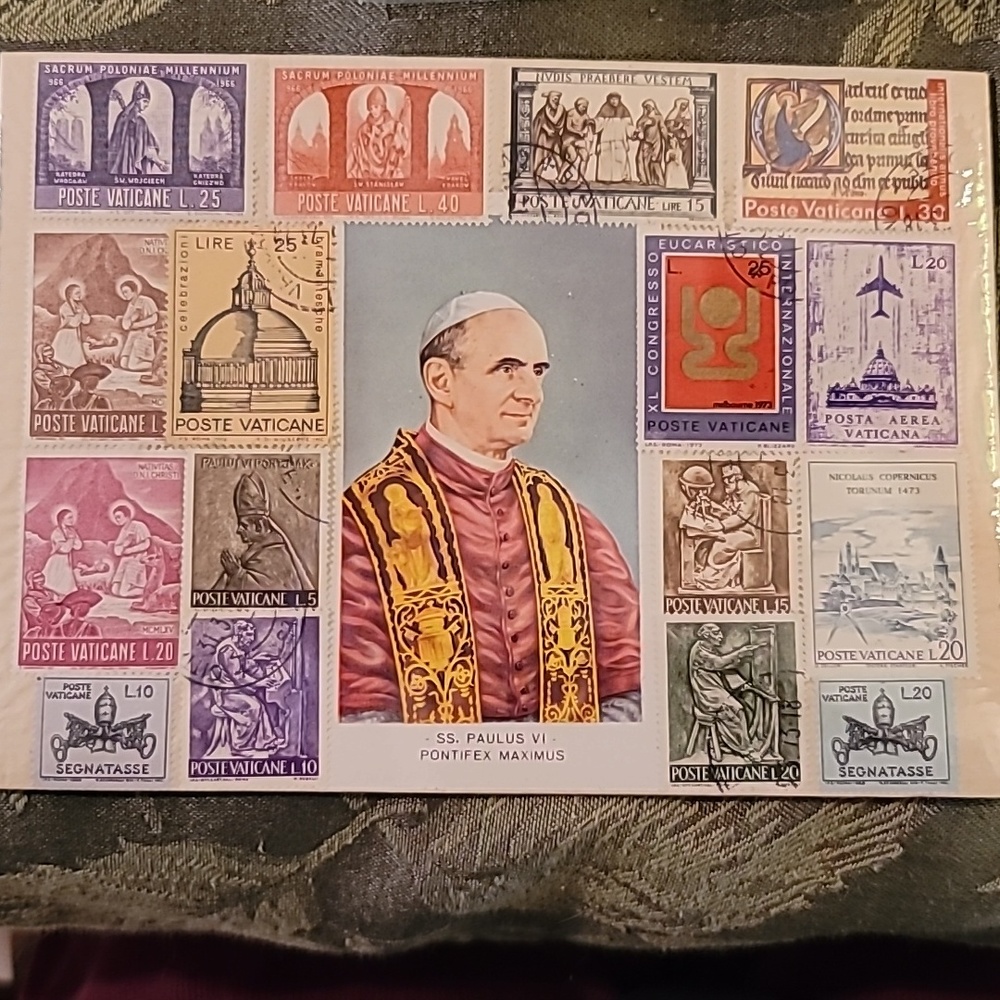 Vatican Pope Paulus VI stamp Set